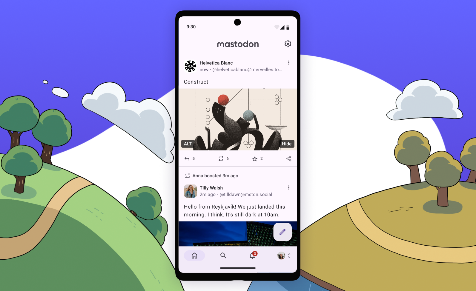 Mastodon Android-App