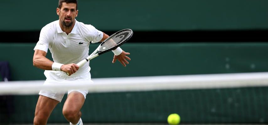 Alcaraz schlaegt Djokovic im Thriller und gewinnt zum ersten Mal