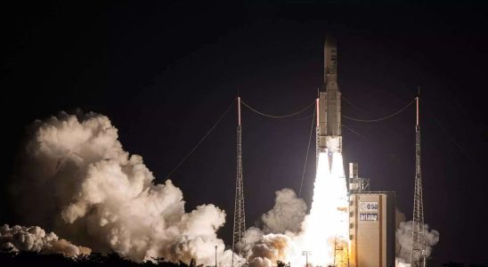 Ariane 5 Rakete startet inmitten der Raketenkrise in Europa