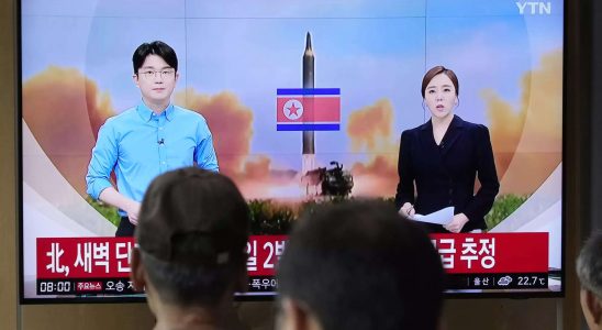 Atom U Boot Nordkorea feuert ballistische Rakete ab nachdem ein US U Boot in