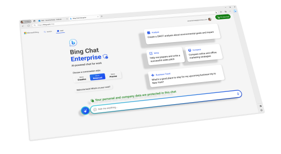 Bing Chat Enterprise Microsofts Loesung fuer Unternehmen die ChatGPT aus