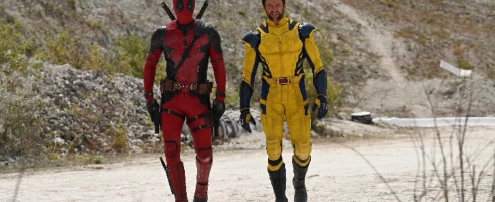 Deadpool 3 Wolverine Bild enthuellt klassisches gelb blaues Kostuem