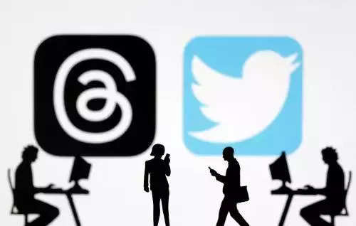 Der Twitter Traffic sinkt waehrend Metas neue App auf dem Vormarsch
