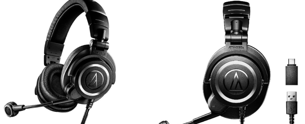 Die Kopfhoerer ATH M50xSTS und ATH M50xSTS USB von Audio Technica werden in