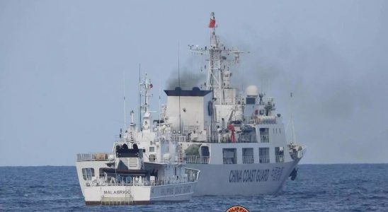 Die USA halten Pekings Schritte fuer „riskant da chinesische Schiffe