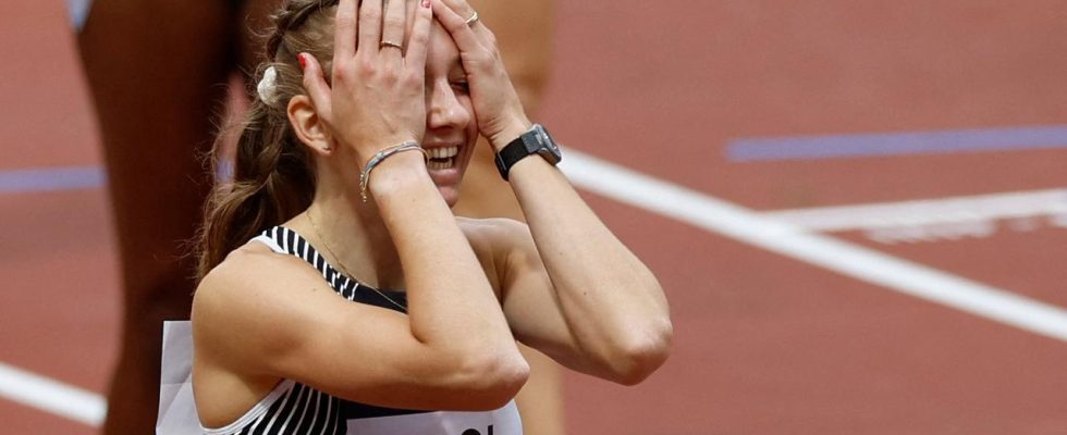 Die ueberlegene Femke Bol bricht ihren eigenen Europarekord im 400 Meter Huerdenlauf