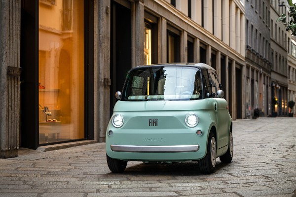 Fiat sagt dass sein suessestes Elektroauto Zubehoer wie eine „kleine