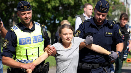 Greta Thunberg wegen Klimaprotest mit Geldstrafe belegt – World