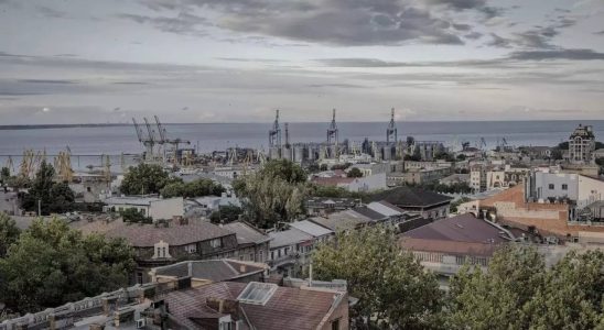 Hafen von Odessa Russland und die Ukraine drohen Schiffe im