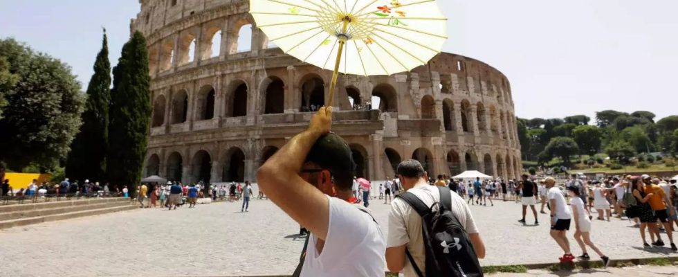 Hitzewelle Griechenland steht vor der laengsten Hitzewelle aller Zeiten waehrend