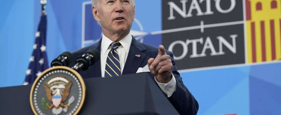 Jens Stoltenberg Nato Gipfel Joe Biden schlaegt auf den „feigen Putin