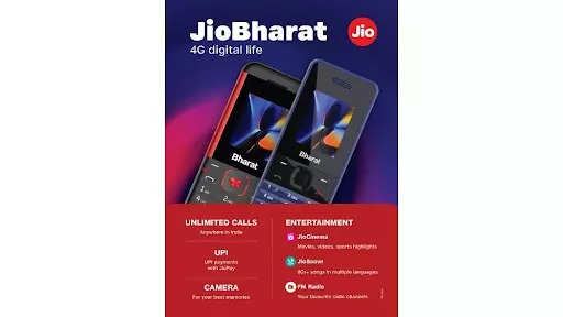 Jio Bharat Phone Reliance bringt das guenstigste internetfaehige Telefon in