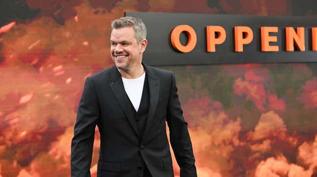Matt Damon ueberdenkt die eindringliche Entscheidung Avatar abzulehnen