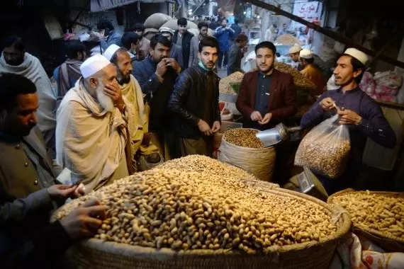 Pakistan Die Inflation in Pakistan laesst zum ersten Mal seit