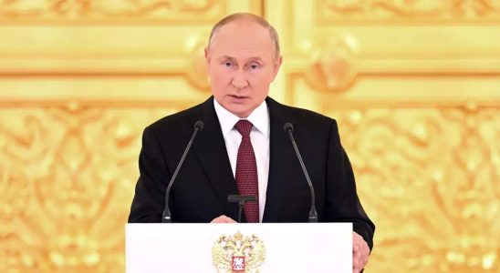 Putin sagt Russland verfuege ueber „ausreichende Vorraete an Streubomben da