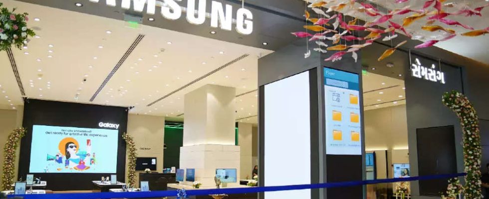 Samsung Samsung eroeffnet den ersten Experience Store in Ahmedabad den