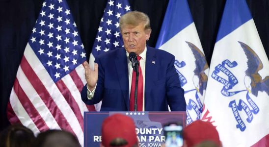 Trump Donald Trump hat unter den republikanischen Vorwahlwaehlern den entscheidenden