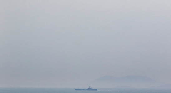 Ukraine Konflikt Russische Marineschiffe besuchen Shanghai waehrend beide Seiten ihre militaerischen