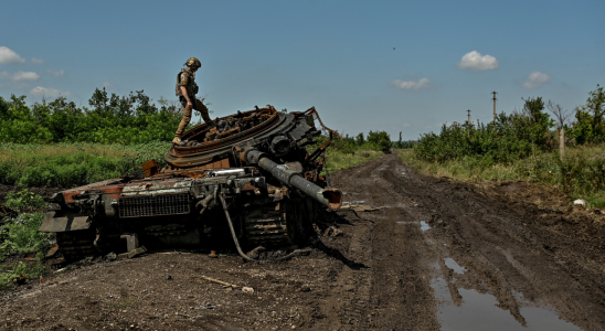 Ukraine Russischer Kriegsberichterstatter in der Suedukraine getoetet