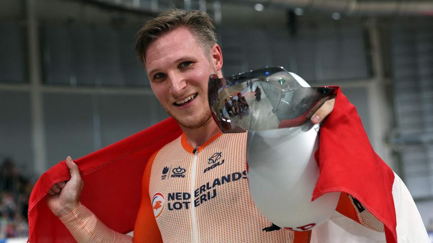 1691515635 417 Bahnradfahrer Hoogland gewinnt zum dritten Mal in Folge den Weltmeistertitel