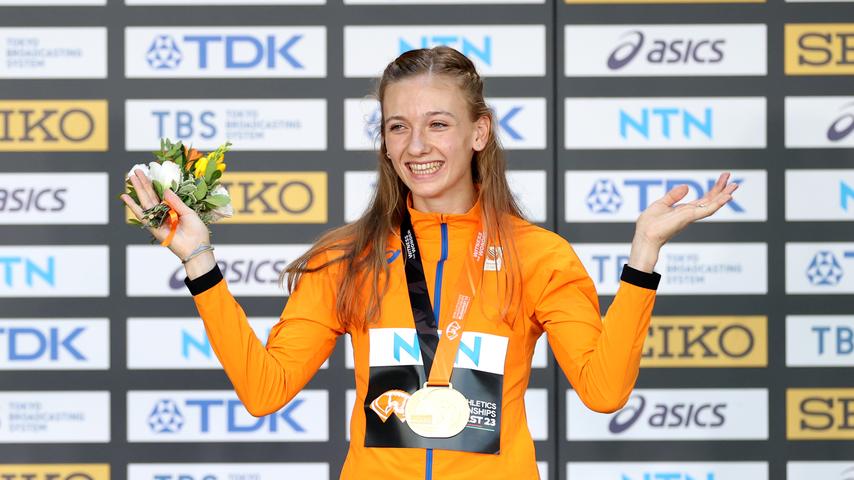 1693017417 512 Radiant Femke Bol fuer Weltmeistertitel im 400 Meter Huerdenlauf geehrt Sport