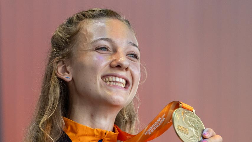 1693017420 860 Radiant Femke Bol fuer Weltmeistertitel im 400 Meter Huerdenlauf geehrt Sport