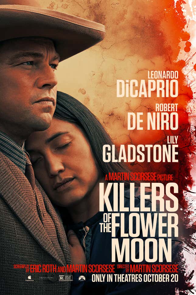 Poster „Killers Of The Flower Moon“ Foto: Apple TV+