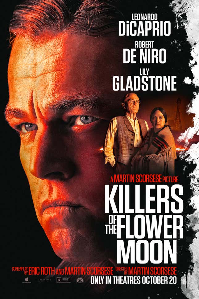 Poster „Killers Of The Flower Moon“ Foto: Apple TV+