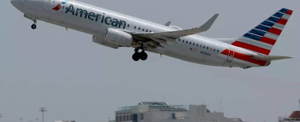 American Airlines Flug von American Airlines nach Florida faellt in