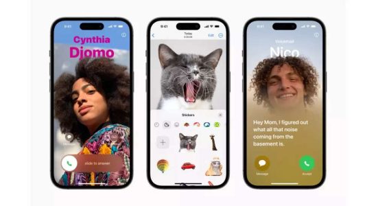Apple verschiebt die Schaltflaeche „Anruf beenden des iPhones erneut in