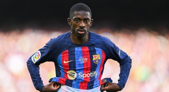 Barcelona sieht dass Dembele zu PSG wechselt Angreifer mit saftiger