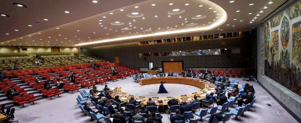Berg Karabach Die Vereinten Nationen halten eine Dringlichkeitssitzung zur Blockade der
