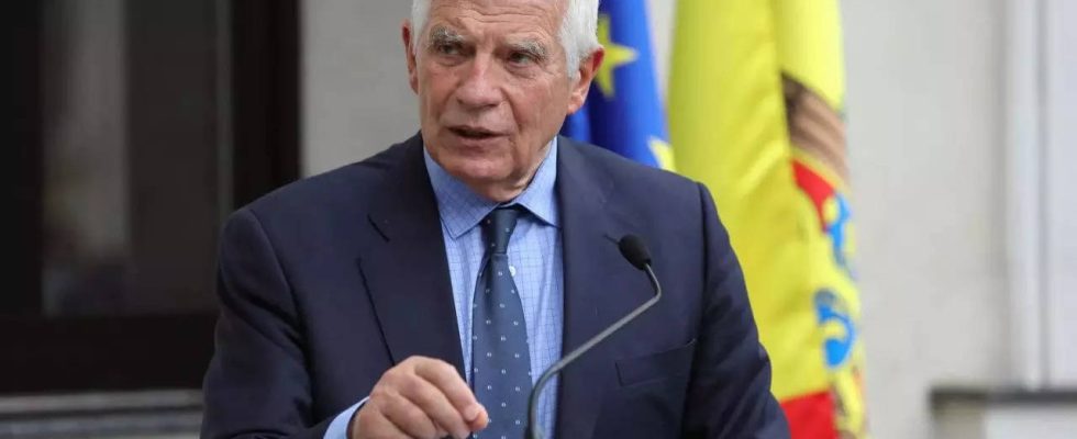 Borrell von der EU fordert Laender auf mehr Munition fuer