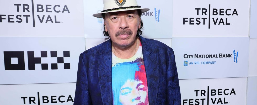 Carlos Santana entschuldigt sich fuer seine Anti Trans Raten