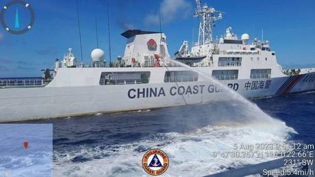 China sagt US Verbuendeter strebe eine „dauerhafte Besetzung der umstrittenen Insel