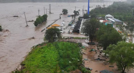 Chinas Nordosten wurde in Doksuris Kielwasser ueberschwemmt