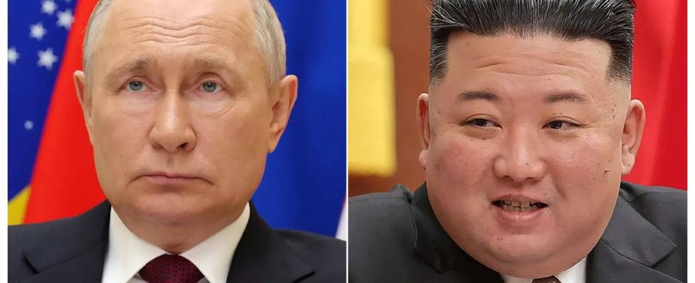 Das Weisse Haus sagt Putin und Kim Jong un haetten Briefe