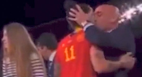 Der Praesident des spanischen Verbands entschuldigt sich fuer den Kuss