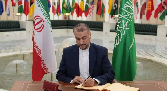 Der iranische Aussenminister trifft den saudischen Kronprinzen
