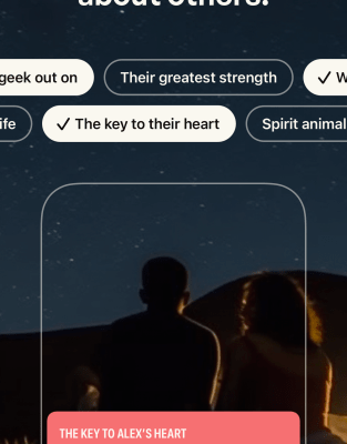 Die kostenlose Dating App Cosmic nutzt Persoenlichkeitstests um ein Profil fuer