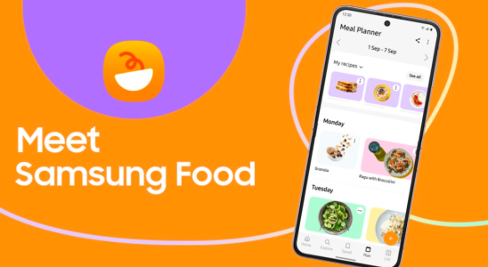 Die neue Food App von Samsung bietet KI generierte Rezepte