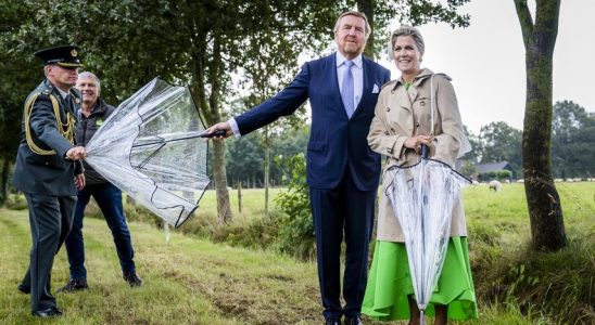 Erster Arbeitsbesuch nach den Feiertagen Koenigspaar streift durch Gelderland