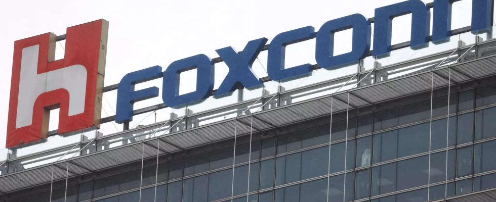Foxconn Der Apple Zulieferer Foxconn verzeichnet einen Gewinnrueckgang von 1