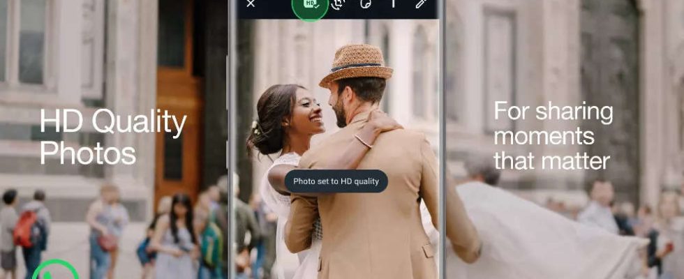 HD Fotos Whatsapp ermoeglicht Benutzern jetzt das Senden von Fotos in