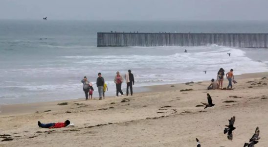 Hurrikan Hilary rast auf die Halbinsel Baja California im Suedwesten