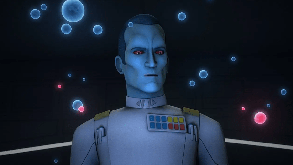 Großadmiral Thrawn in Star Wars Rebels.