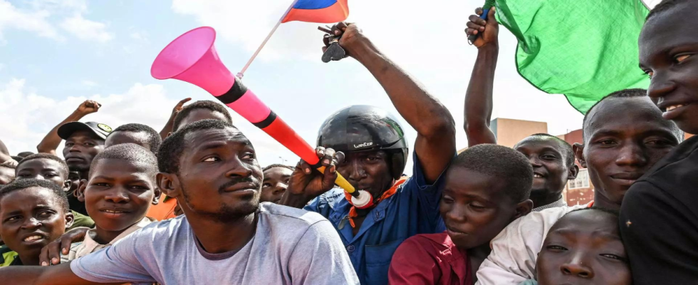 Kundgebung Neue Kundgebung in Niger da die Frist fuer den