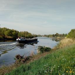 Niederlaendisches Frachtschiff in der Schelde gesunken Kapitaen wird immer noch