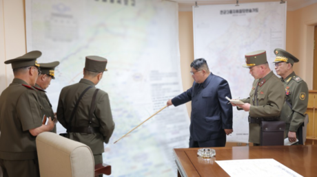 Nordkorea fuehrt „Atomschlag Uebung durch – World