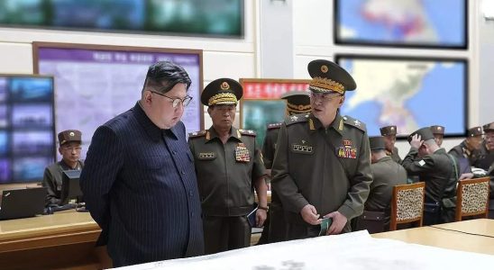 Nordkorea veranstaltet aus Protest gegen alliierte Uebungen eine Atomschlaguebung